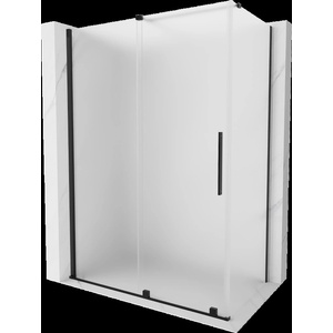Mexen Velar плъзгаща се душ кабина 150 x 70 см, матирана, черна - 871-150-070-31-70 (871-150-070-31-70)