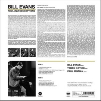 New Jazz Conceptions Bill Evans
