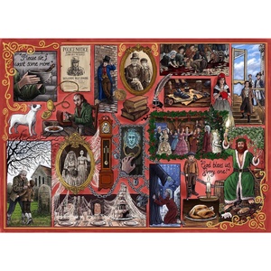 Gibsons - Puzzle Book Club - Charles Dickens - 1 000 piese