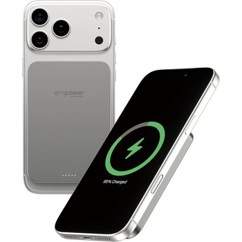 Panzer Портативна батерия PanzerGlass - Rotate Stand, 10 000 mAh, Titanium (5715685028380)