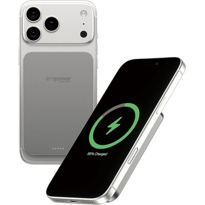 Panzer Портативна батерия PanzerGlass - Rotate Stand, 10 000 mAh, Titanium (5715685028380)