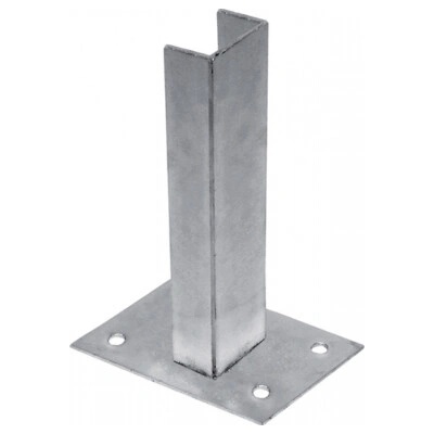 Pilecký Pozinkovaná patka k montáži sloupku 60x60 mm na betonový základ