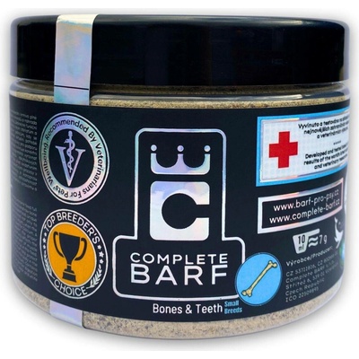 Complete BARF Kosti a zuby pro malá plemena 450 g
