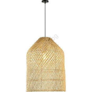 Immax 08259L - Пендел PELO 1xE27/40W/230V Ø 35 см ратан (IM1351)