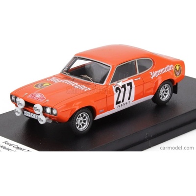 Trofeu Ford england Capri 2600 night Version N 277 Rally Montecarlo 1973 Jochi Kleint Harry Zwiers Orange 1:43