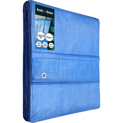 Geko G01972 standard plachta nepromokavá 12 x 15 m – Zboží Dáma