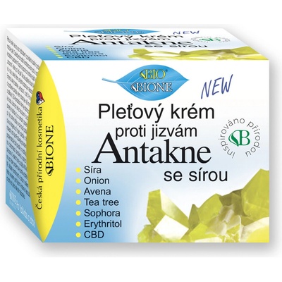 BC Bione Antakne pleťový krém so sírou a CBD 51 ml
