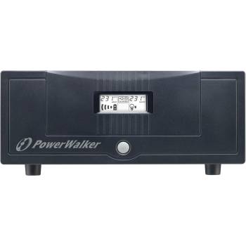 PowerWalker Инвертор PowerWalker 1200 PSW, 1200VA / 840W, Чиста синусоида, Черен (Inverter 1200 PSW)