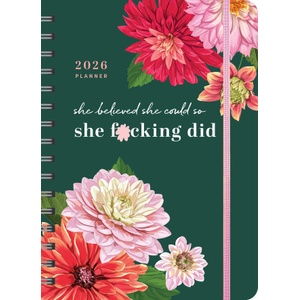 Sourcebooks 2026 She Believed She Could So She F*cking Did Planner | Sourcebooks