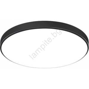 Bohemia-Design Led таванно осветително тяло за баня logan led/20w/230v 6000k ip44 Ø 26 см черно (bf0122)