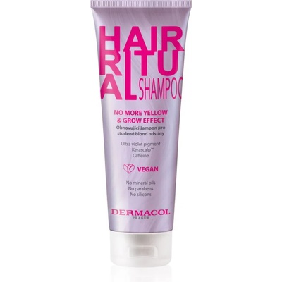 Dermacol Hair Ritual възстановяващ шампоан за студени руси нюанси 250ml