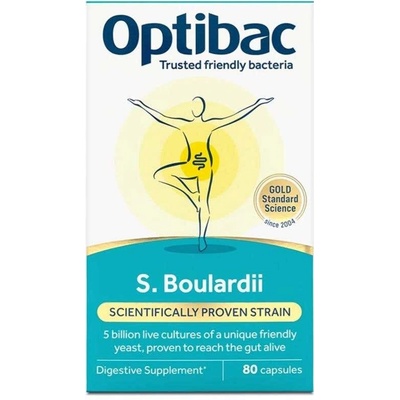 Optibac Saccharomyces Boulardii 80 kapsúl