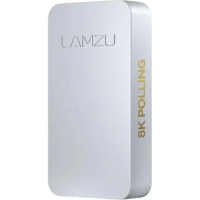 Lamzu Приемник за мишка Lamzu 8K, за MAYA DOODLE и Atlantis mini, Бял (LAMZU-8K-DONGLE-WH)