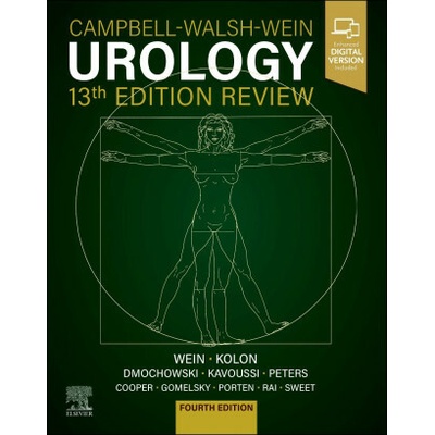 Campbell-Walsh Urology 13th Edition Review (Alan J. Wein,Thomas F. Kolon,Craig A. Peters,Louis R. Kavoussi,Roger R. Dmochowski)(Brožovaná)