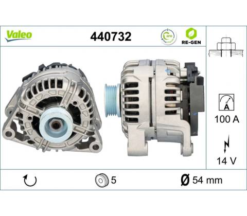 VALEO Alternátor 440732