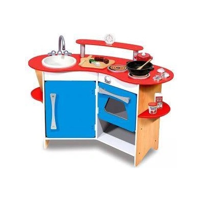 Melissa & Doug Дървена кухня, 13950 Melissa and Doug, 000772139502