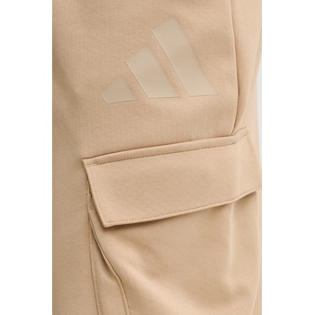 adidas Спортен панталон adidas adidas x Z. N. E мъжки в бежово с принт JW4758 (JW4758)