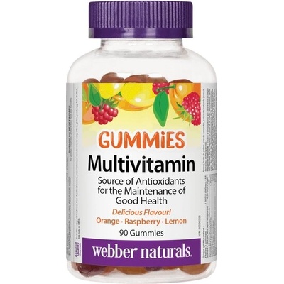 Webber Naturals Мултивитамини Гъми 90 желирани таблетки | Webber Naturals (3682 WN)