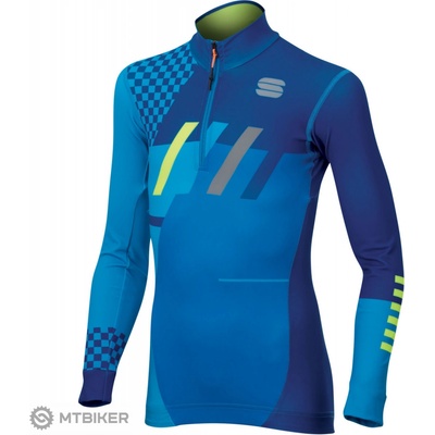 Sportful Squadra Junior top svetlomodrá tmavomodrá