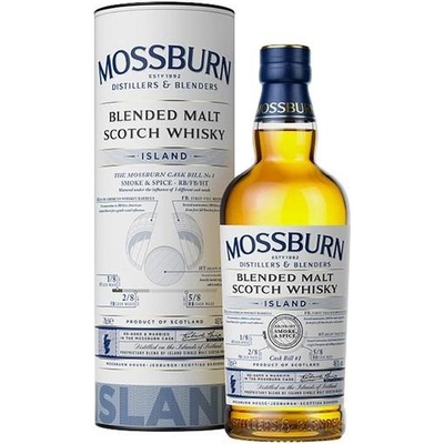 Mossburn Blended Malt Island 46% 0,7 l (tuba)