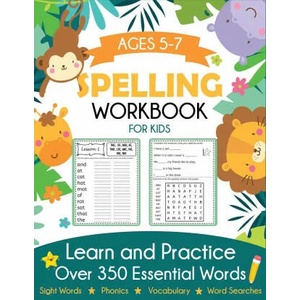 Spelling Workbook for Kids Ages 5-7 | Blue Wave Press (ISBN: 9781647901271)