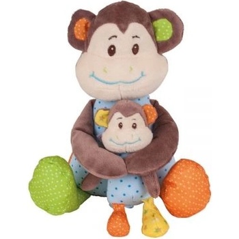 Bigjigs Toys - Плюшена играчка - Маймунка (BB521)