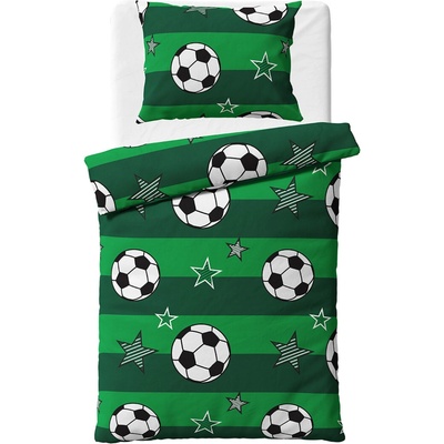TipTrade bavlna obliečky Futbal 140x200 70x90