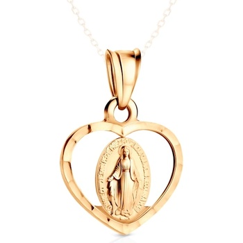 SAVICKI Висулка със сърце Savicki: злато