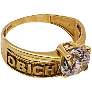 VipGold Златен годежен пръстен 3.72 гр (pr011)