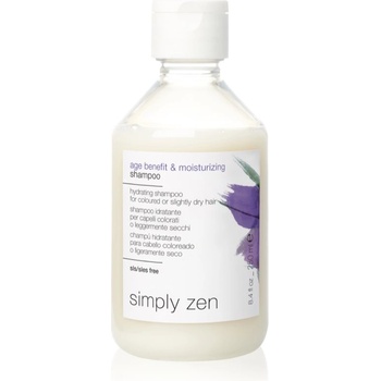 simply zen Age Benefit & Moisturizing хидратиращ шампоан за боядисана коса 250ml