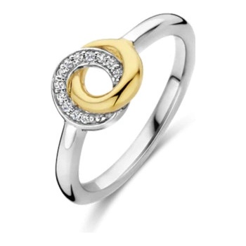 Ti Sento prsten spojené kruhy 12142ZY