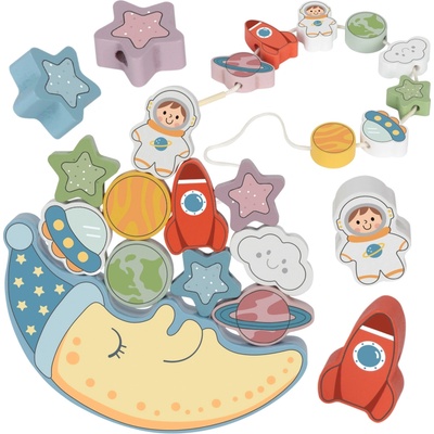 Tooky Toy balančná a prevliekanie Vesmír 2v1