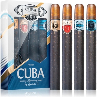 Cuba Quad I Комплект с Парфюм EDT за мъже 35ml