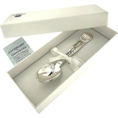 Infinitysilver Stříbrná lžička s medvídkem Kikko