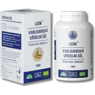 LEON Karlovarská přírodní vřídelní sůl Vánoční balení, 2 x 100 g