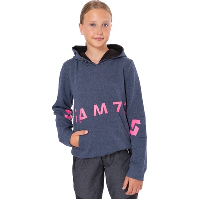 SAM 73 Тъмносин момичешки суитчър с щампа SAM 73 Sam 73 | Sin | Момичешки | 160
