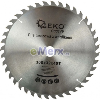 GEKO Kotouč pilový, 300x32x40T