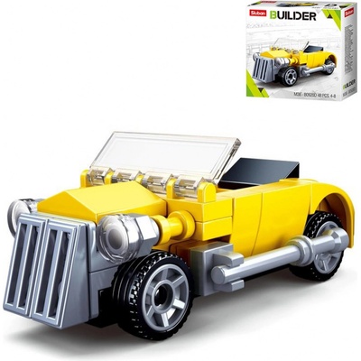 Sluban B0920D Žlutý kabriolet