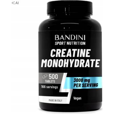 Bandini Creatine monohydráte 3000 mikronizovaný 500 tablet