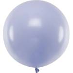 Party Deco Голям Латексов Балон, Пастел, Светло Лилаво, 60см (olbom-004j)