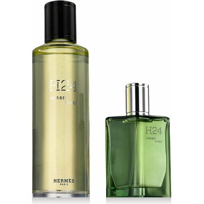 Hermès H24 HERMÈS H24 Herbes Vives parfumovaná voda 30 ml + HERMÈS H24 Herbes Vives náhradná náplň 200 ml