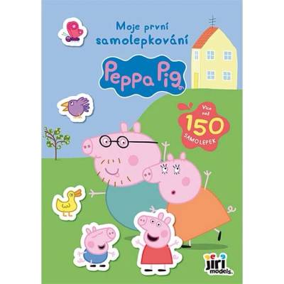 Moje prvé samolepkovanie Prasiatko Peppa