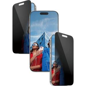 Panzer Стъклен Протектор PanzerGlass Privacy Ultra-Wide Fit за iPhone 17 Pro / iPhone 18 Pro, прозрачен (5715685025570)