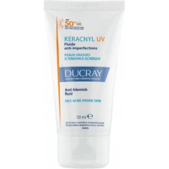 Ducray Keracnyl SPF50 50ml Sunscreen - White