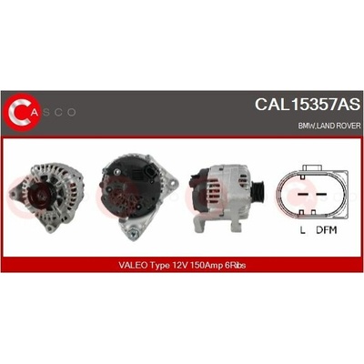 Generátor CASCO CAL15357AS