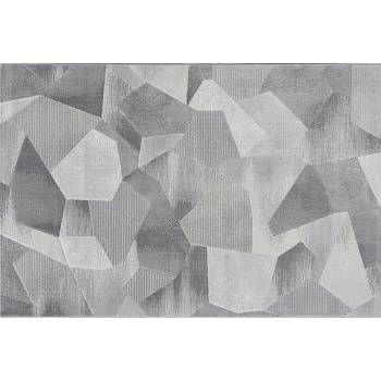 КИЛИМ АРГЕНТУМ 3d ФИГУРИ СИВО 160х230см (21163925-6979-160х230)