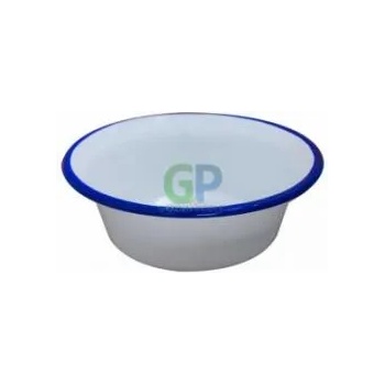 Image 1 of Horecano Емайлирана купа конус ф16см синьо/бяло retro-(101c/16 1+1+2) (0160235)