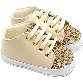 Image 1 of Funny Baby Бебешки буйки Funny Baby - Размер 17, 4-8 м, златисти (7326FN-4)