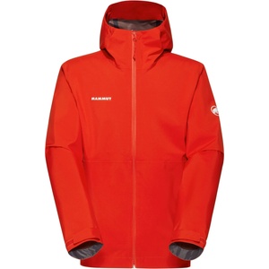 Mammut Мъжко водоустойчиво яке Mammut Linard Light Hardshell Hooded Jacket Waterproof jacket - Mammut Red - размер XL (002-3345-0214)