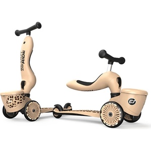 Scoot & Ride Детска тротинетка и колело за баланс 2 в 1 Scoot & Ride - HighwayKick 1 Lifestyle, бежова (96607) - ozone Тротинетка, скутер
